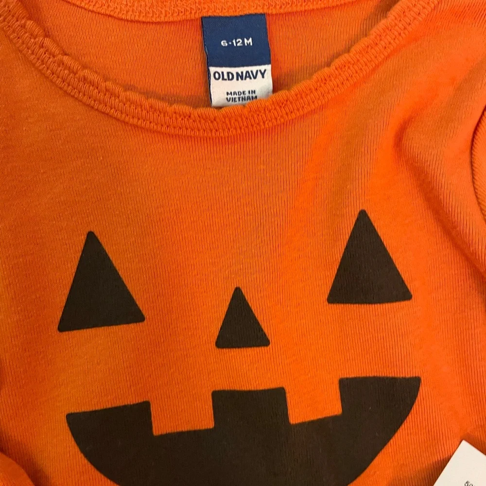 Old Navy Orange and‎ Black Halloween Costume 6-12 months